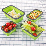 Boîte à Lunch Pliante en Silicone