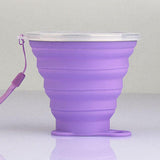 Tasse de Voyage Pliable en Silicone |  Lot de 4 pièces