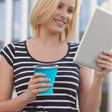 Tasse de Voyage Pliable en Silicone |  Lot de 4 pièces